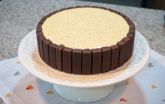 Mousse de Maracujá com Bis