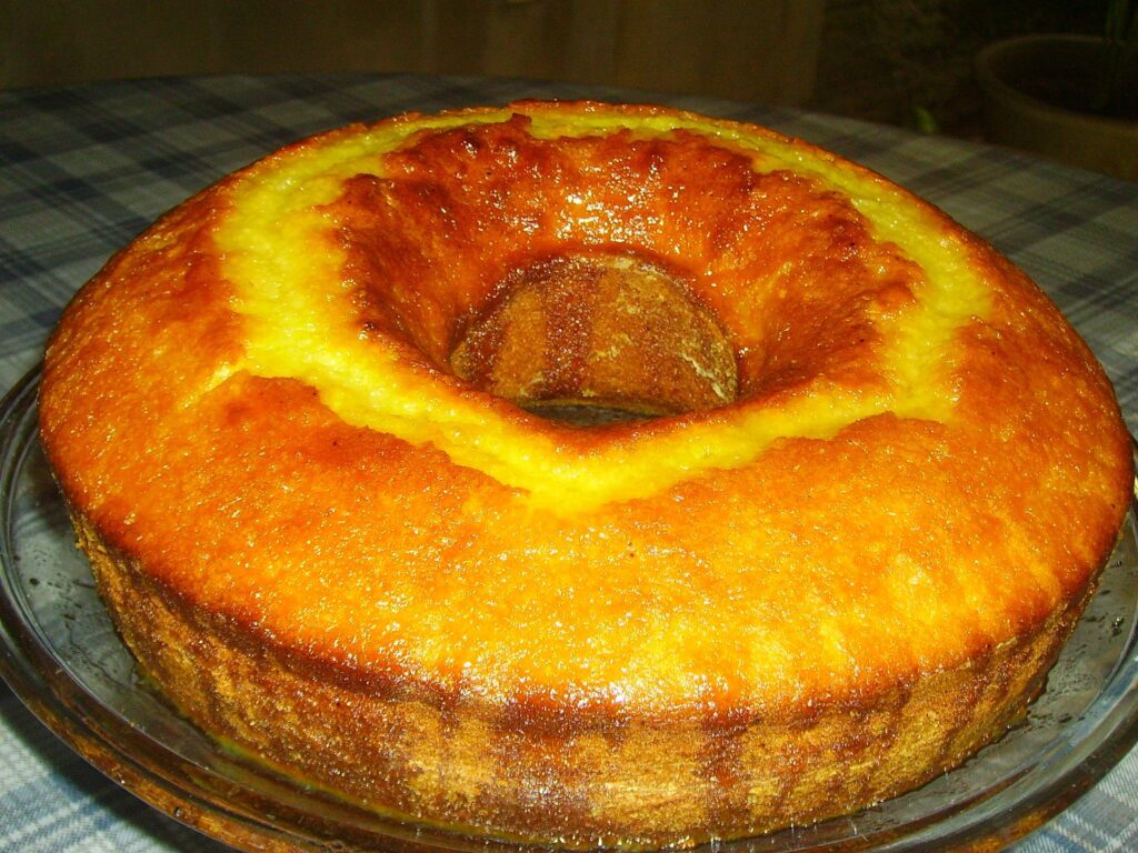 Bolo de Laranja simples