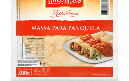 Massa leve para panqueca