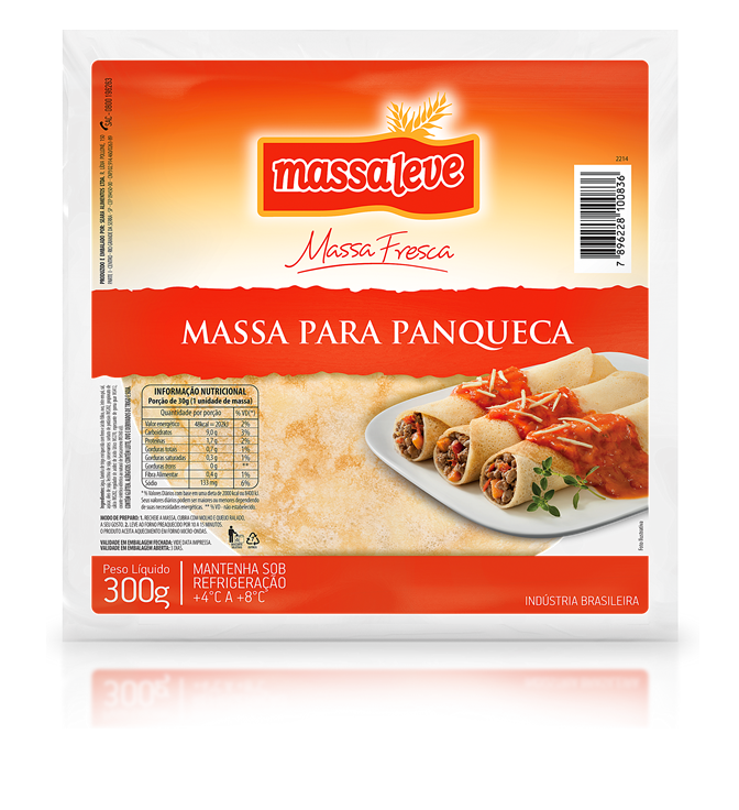 Massa leve para panqueca