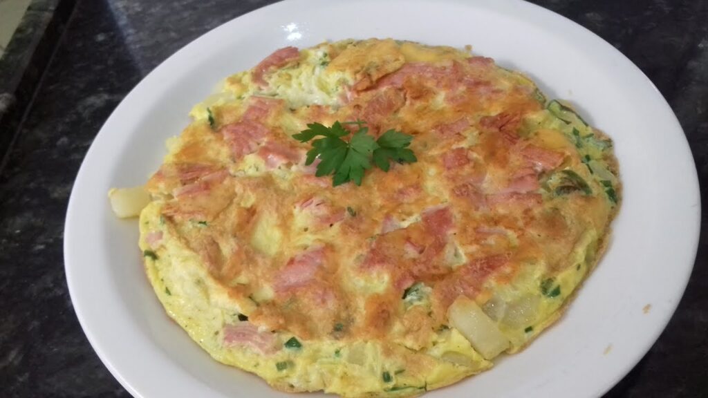 OMELETE DE BATATA