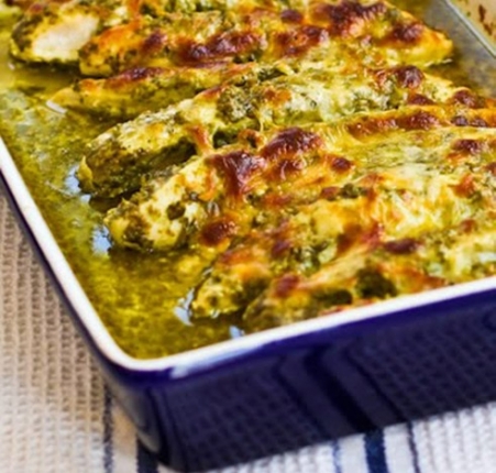 Peito de Frango ao Pesto