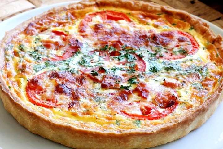 Torta Quiche de Pizza